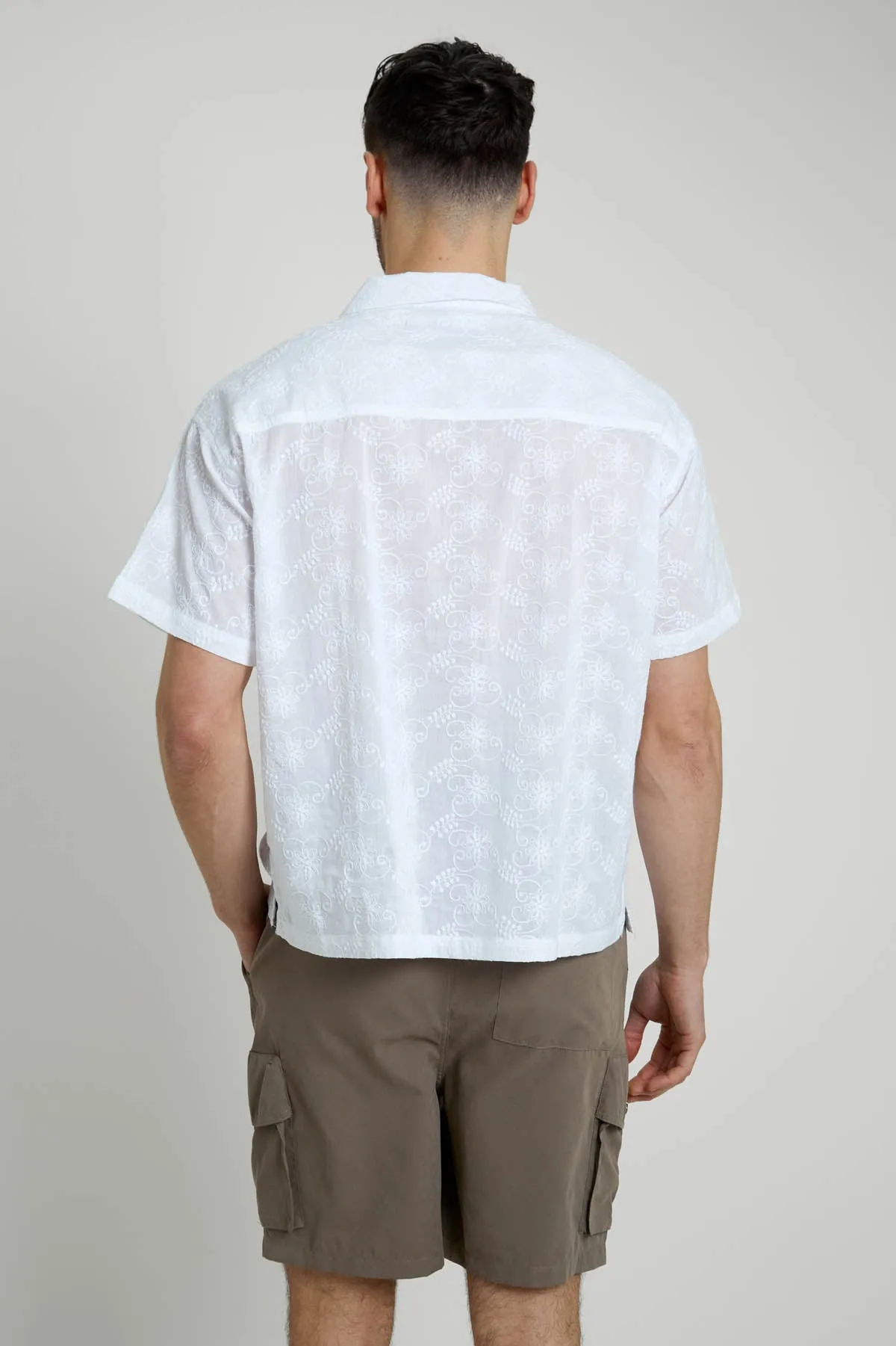 HARMON LACE JACQUARD SHIRT