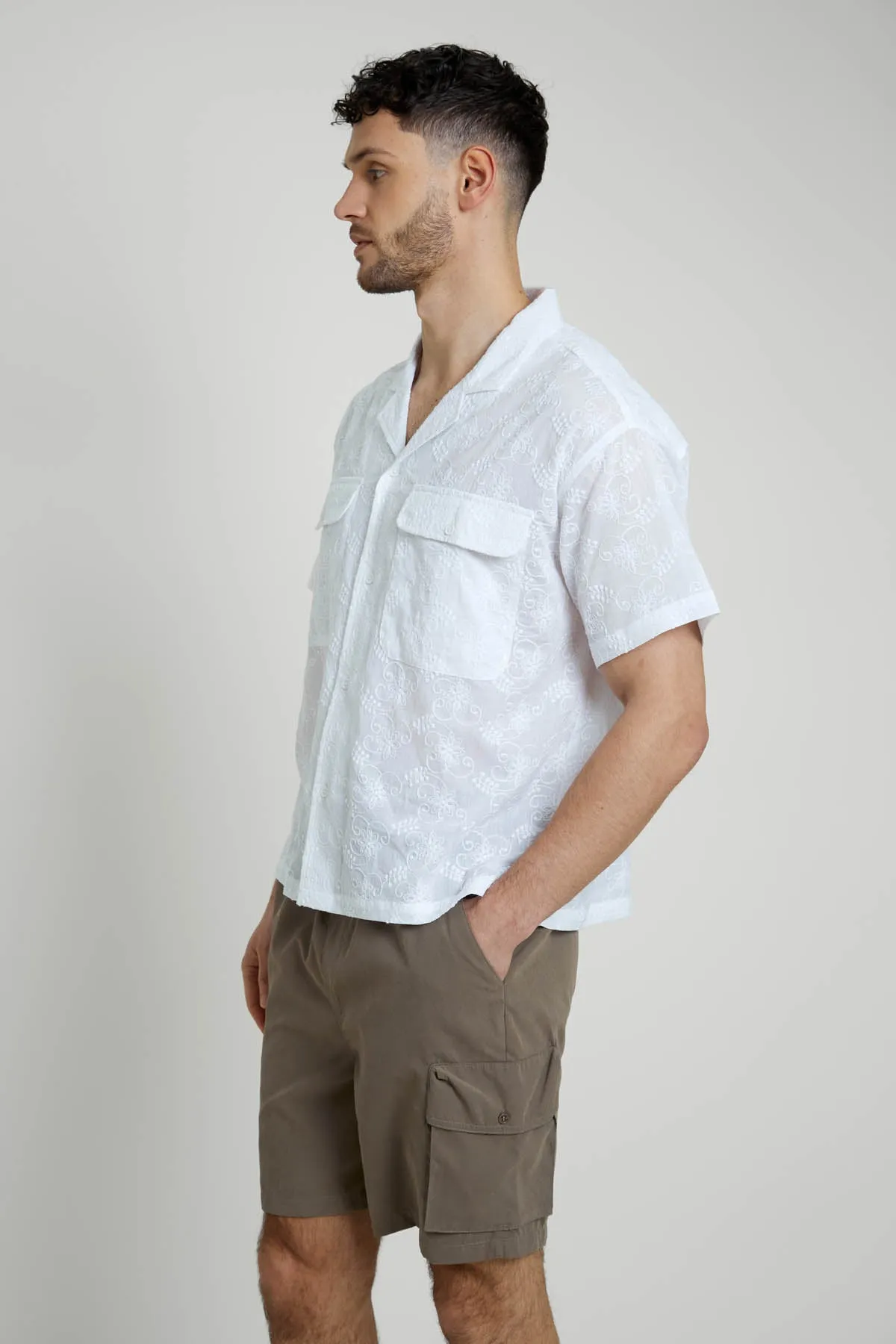 HARMON LACE JACQUARD SHIRT