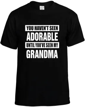 Havent seen Adorable / my Grandma Unisex T-Shirt Novelty Graphic Tee Shirt