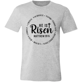He Is Risen Unisex Jersey Short-Sleeve T-Shirt