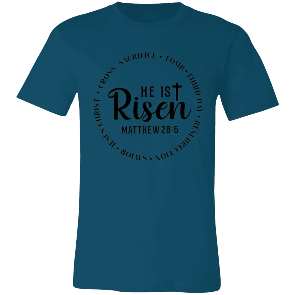 He Is Risen Unisex Jersey Short-Sleeve T-Shirt