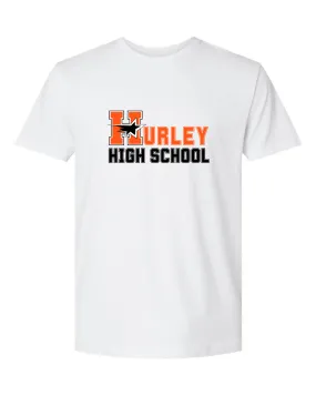 Hurley High School (HHS) Northstars Unisex White Tee
