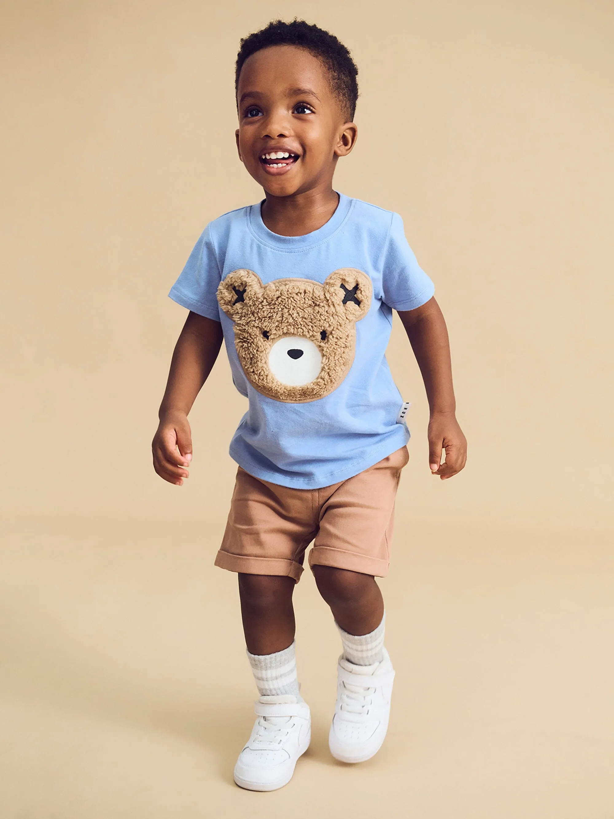 Huxbaby - Furry Hux T-Shirt Cornflower - HB2027S24