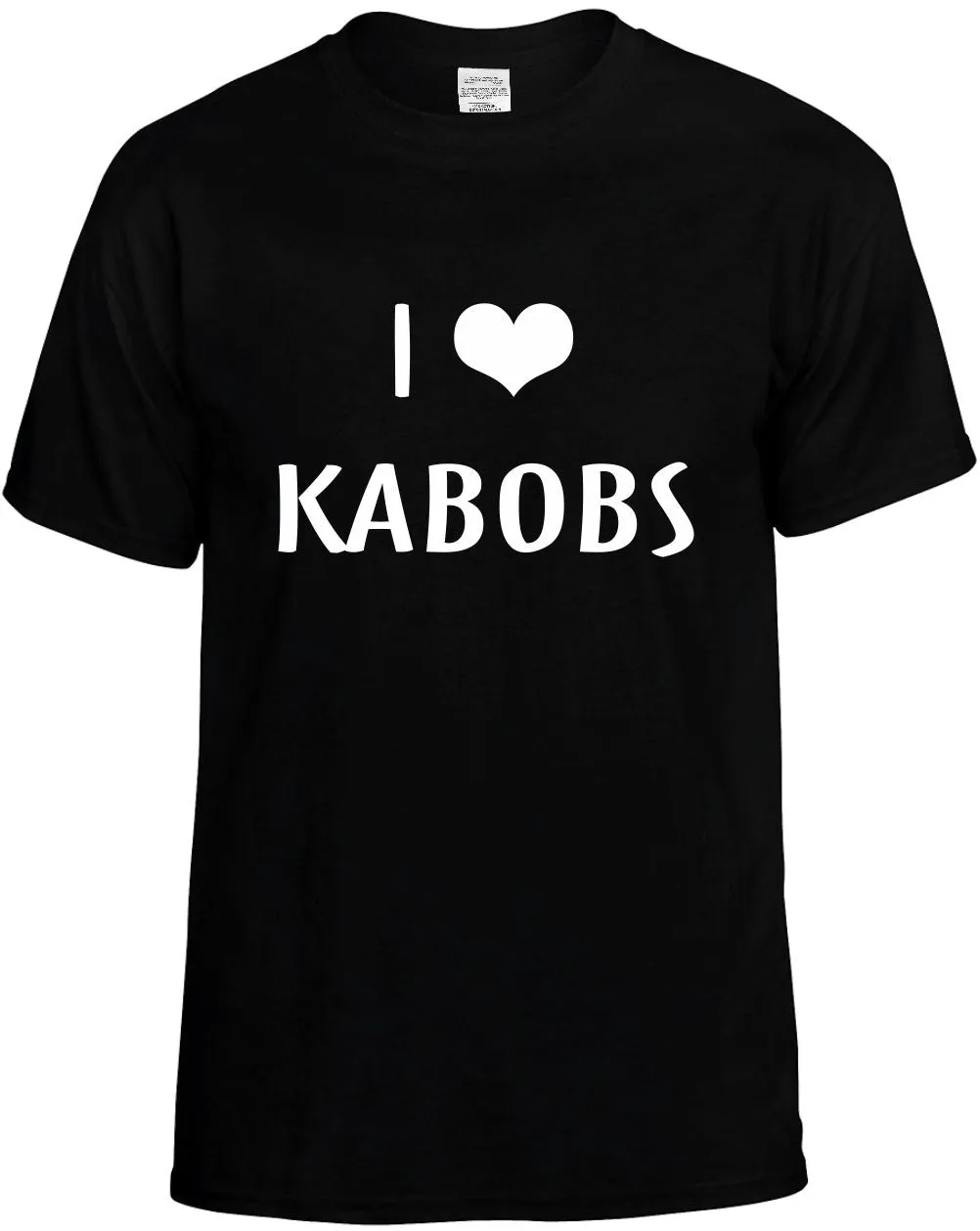 I Love Heart Kabobs Unisex T-Shirt Novelty Graphic Tee Shirt