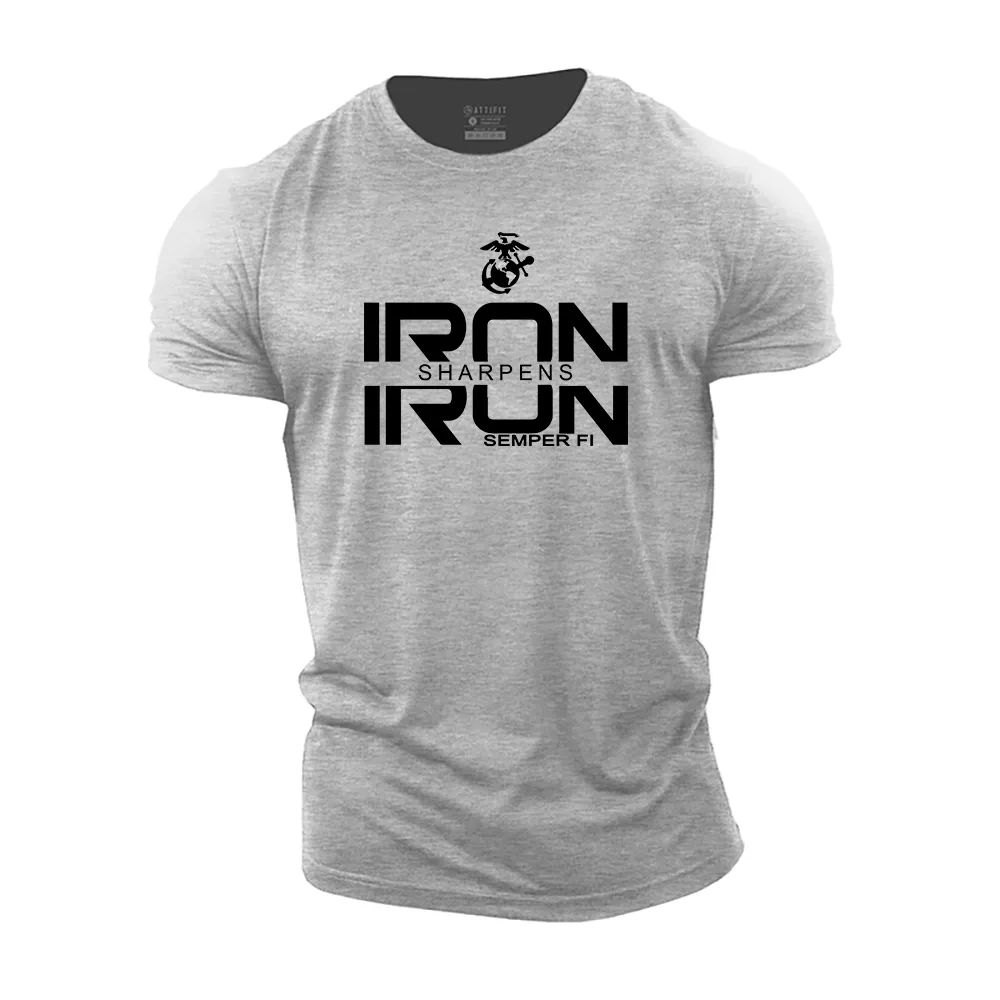 Iron Sharpens Iron Cotton T-Shirt