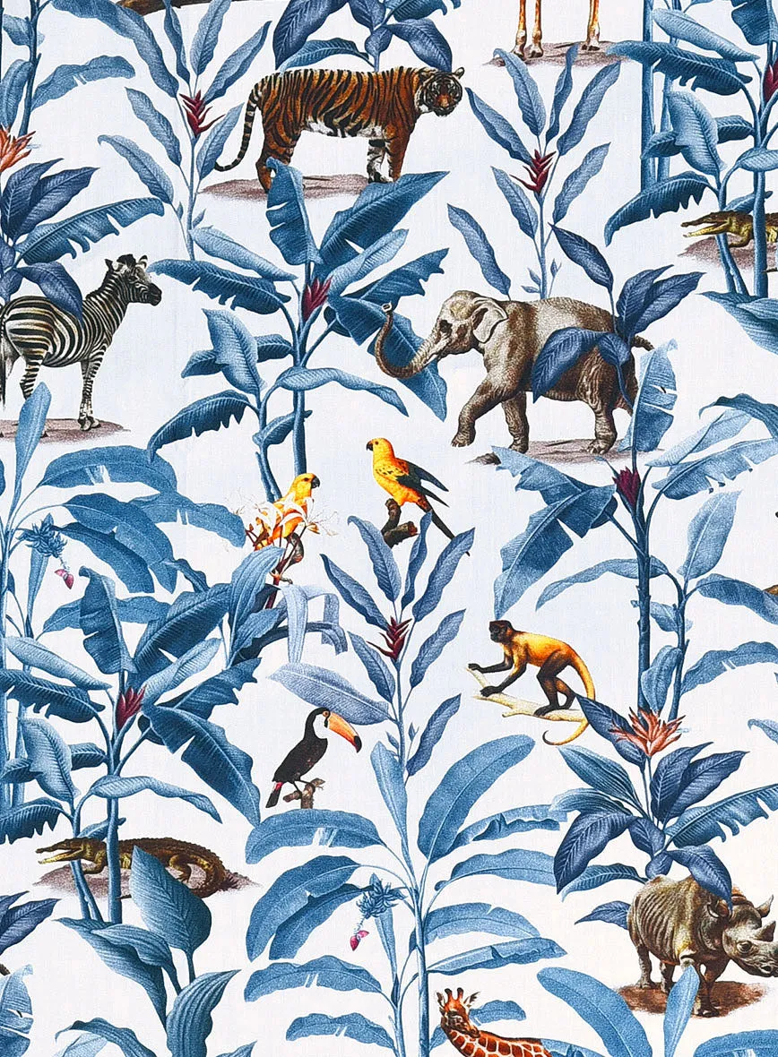 Italian Cotton Rain Forest Shirt