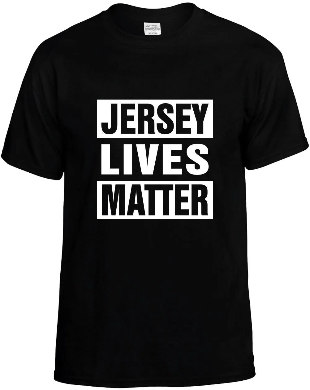 Jersey Lives Matter Unisex T-Shirt Novelty Graphic Tee Shirt