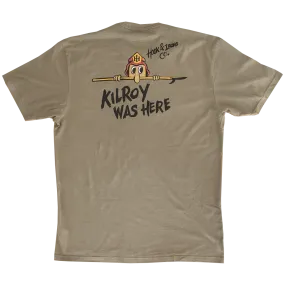 Kilroy Was Here - Army Green Tee