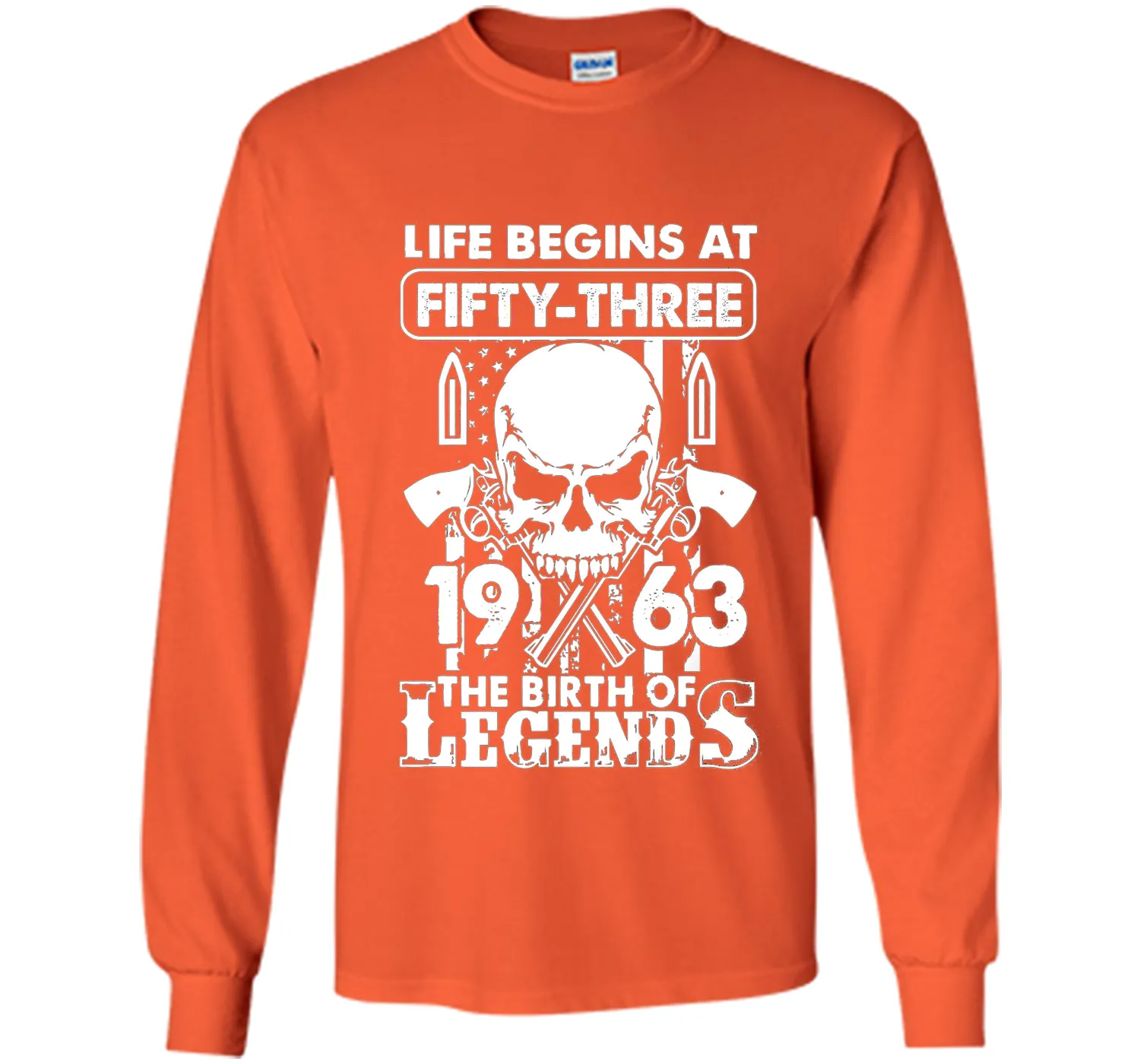 Life Begin At 53 - 1963 Birth Legends 53th Birthday T-shirts