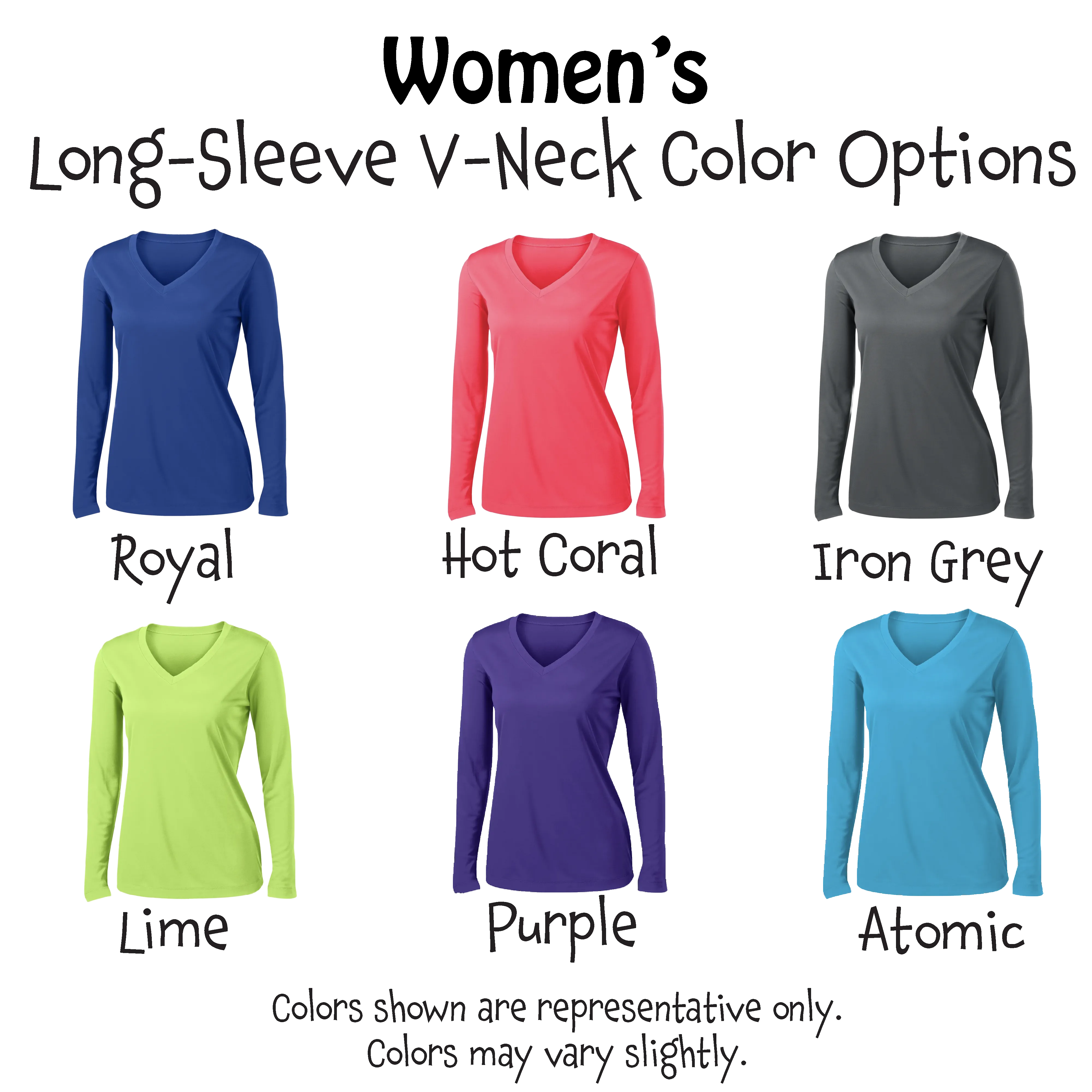 Love Pickleball (Pink) | Women's Long Sleeve V-Neck Pickleball Shirts | 100% Polyester