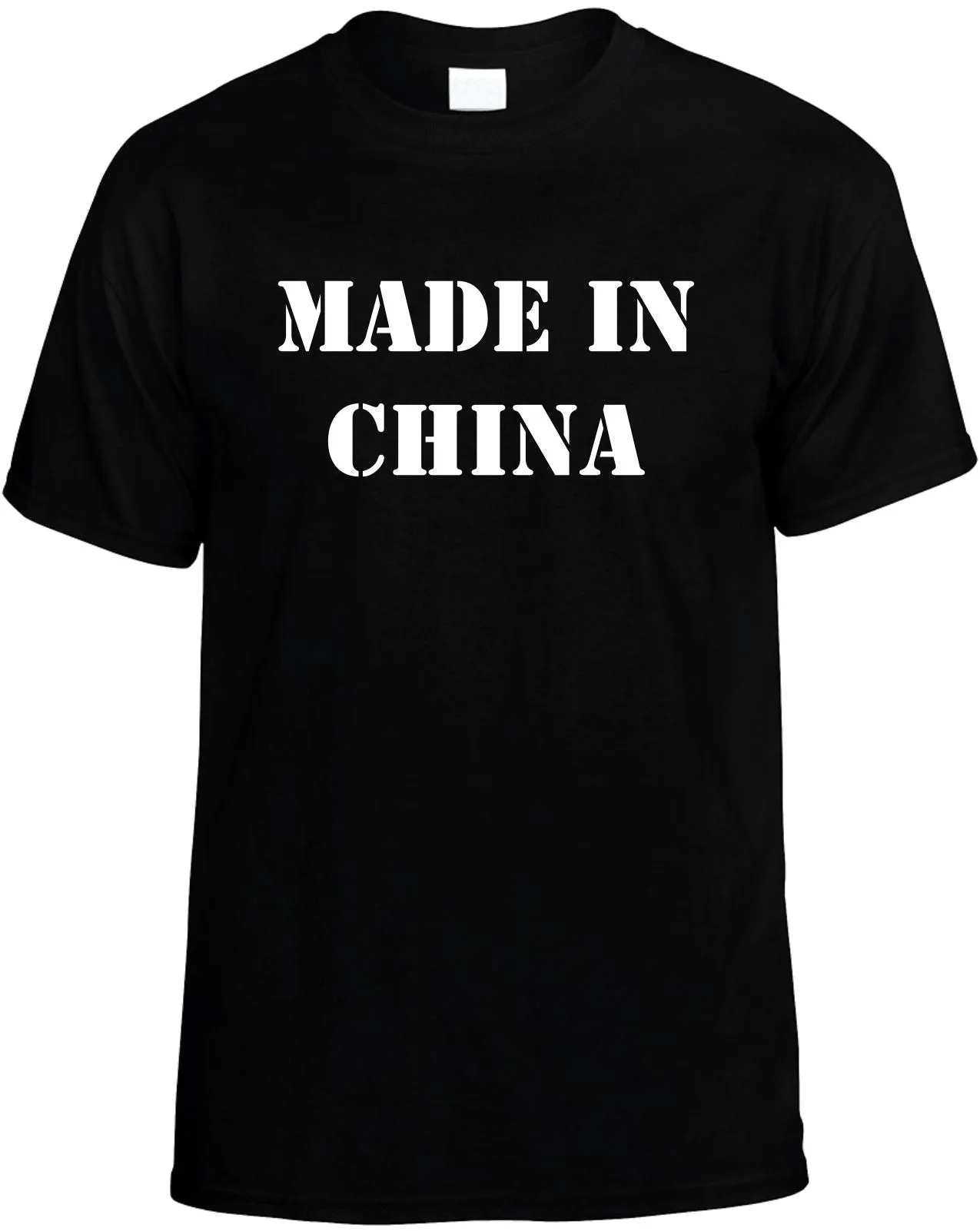 Made in China Unisex T-Shirt Novelty Graphic Tee Shirt