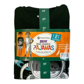 Member's Mark Boy's 4-Piece Mix-N-Match Favorite Pajama Sets Astronauts 6