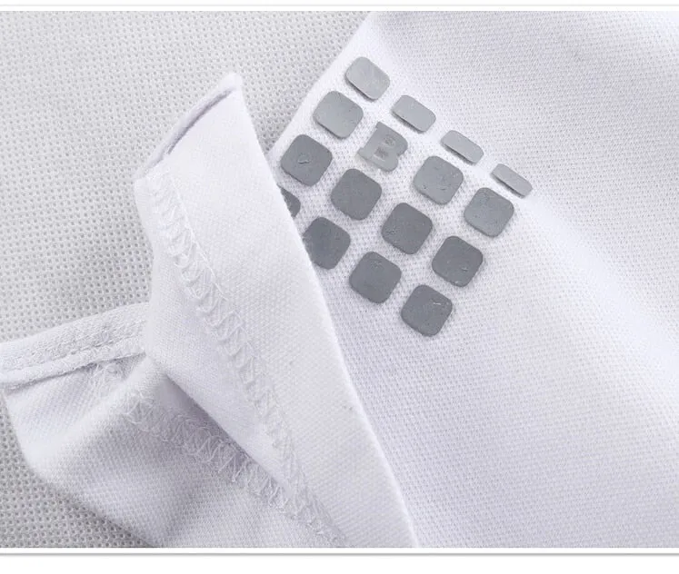 Men Cotton Casual Patchwork Short Sleeve Shirt