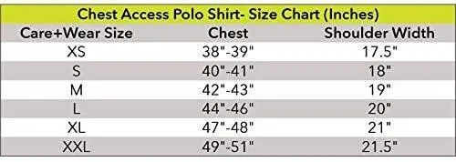 Men’s Dual Chemo Port Access Shirts