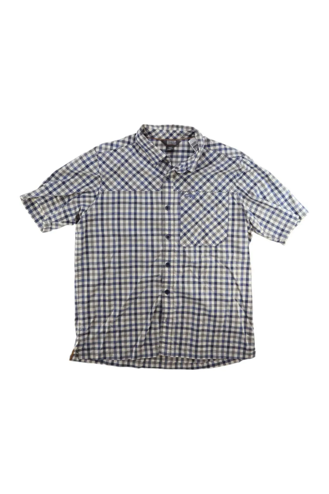 Mens Outdoor Research Short Sleeve Button Up