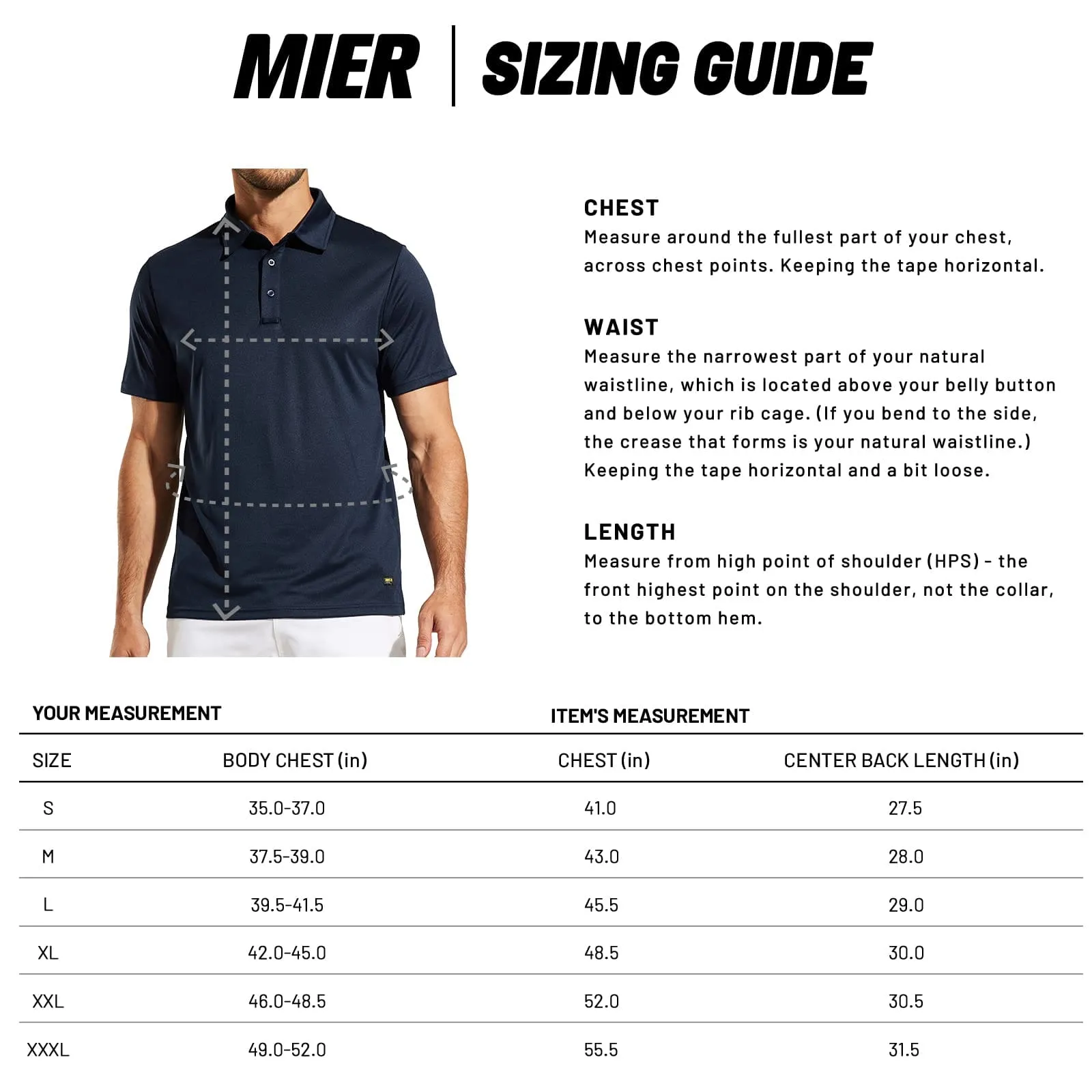 Men's Quick Dry Polo Shirt Collared Golf Casual Shirts