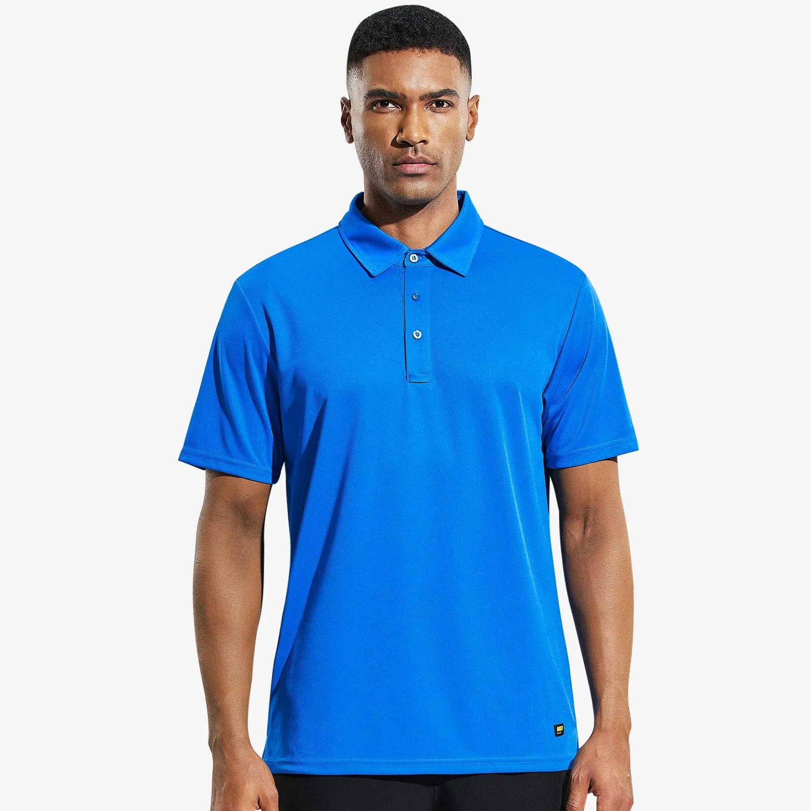 Men's Quick Dry Polo Shirt Collared Golf Casual Shirts