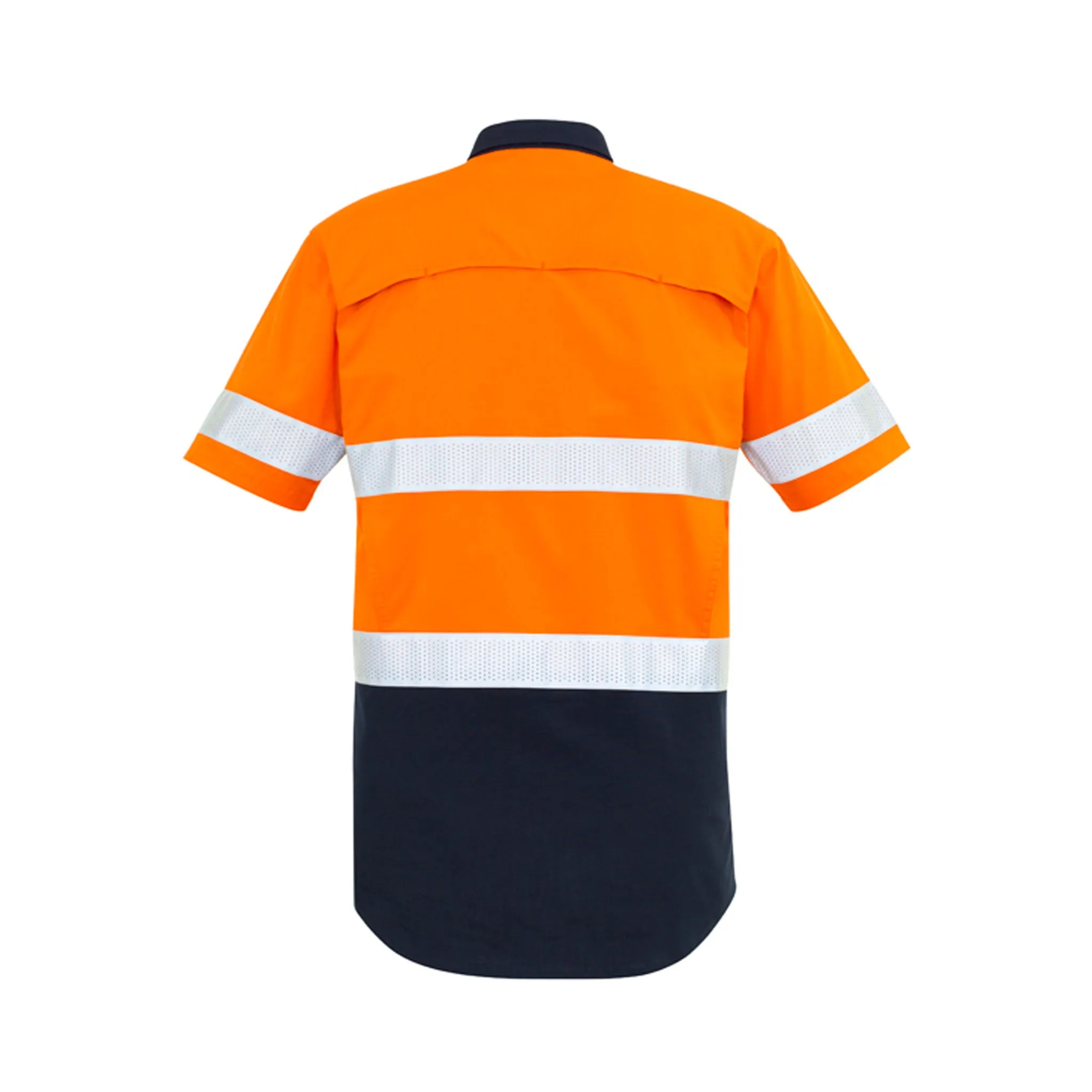 MENS RUGGED COOLING TAPED HI VIS SPLICED S/S SHIRT - ZW835