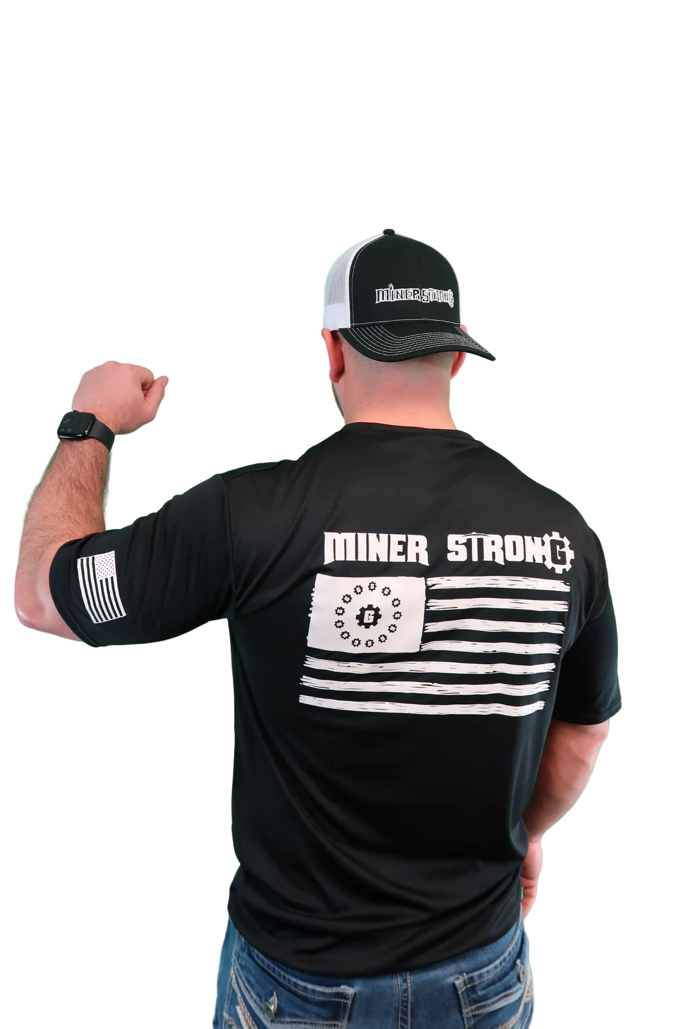 Miner Strong Gear USA Short Sleeve T-Shirt