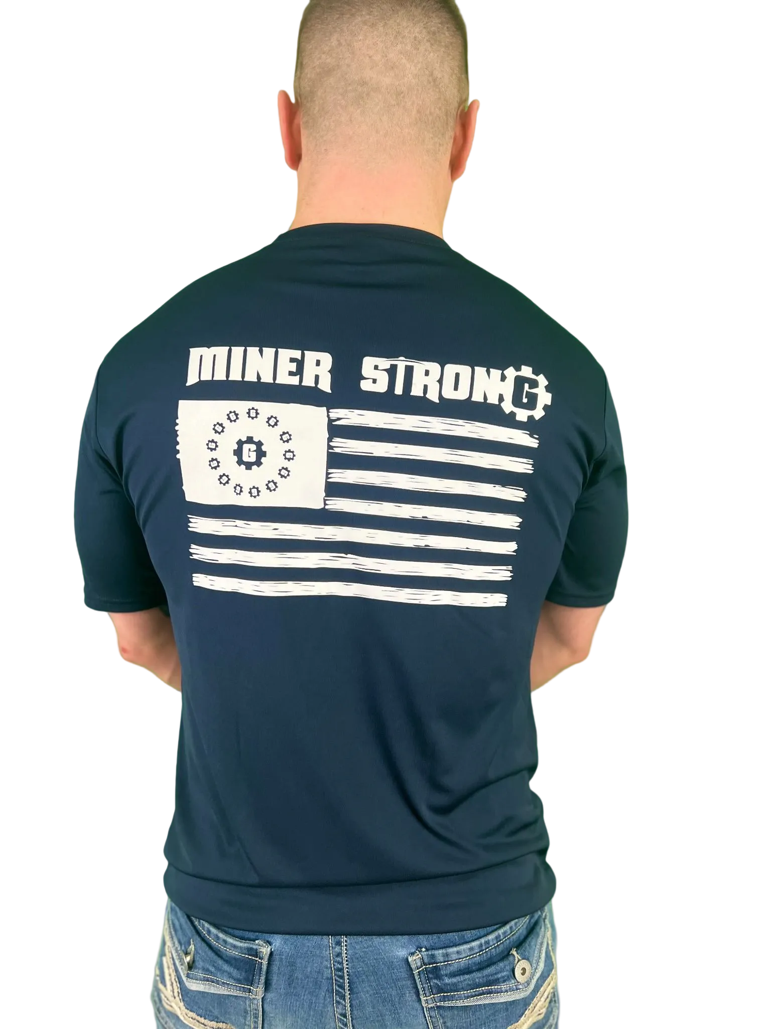 Miner Strong Gear USA Short Sleeve T-Shirt