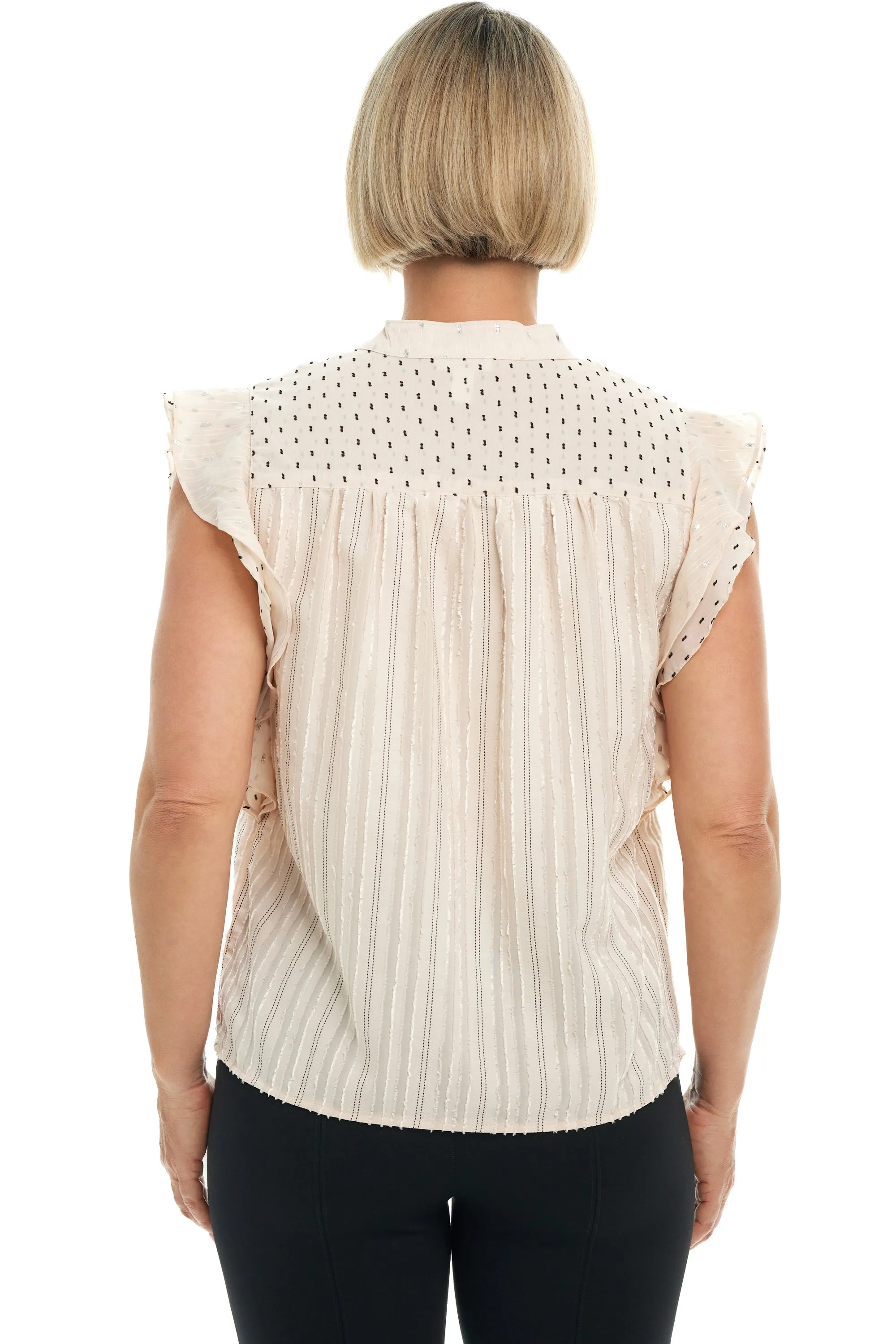 Mixed Media Blouse