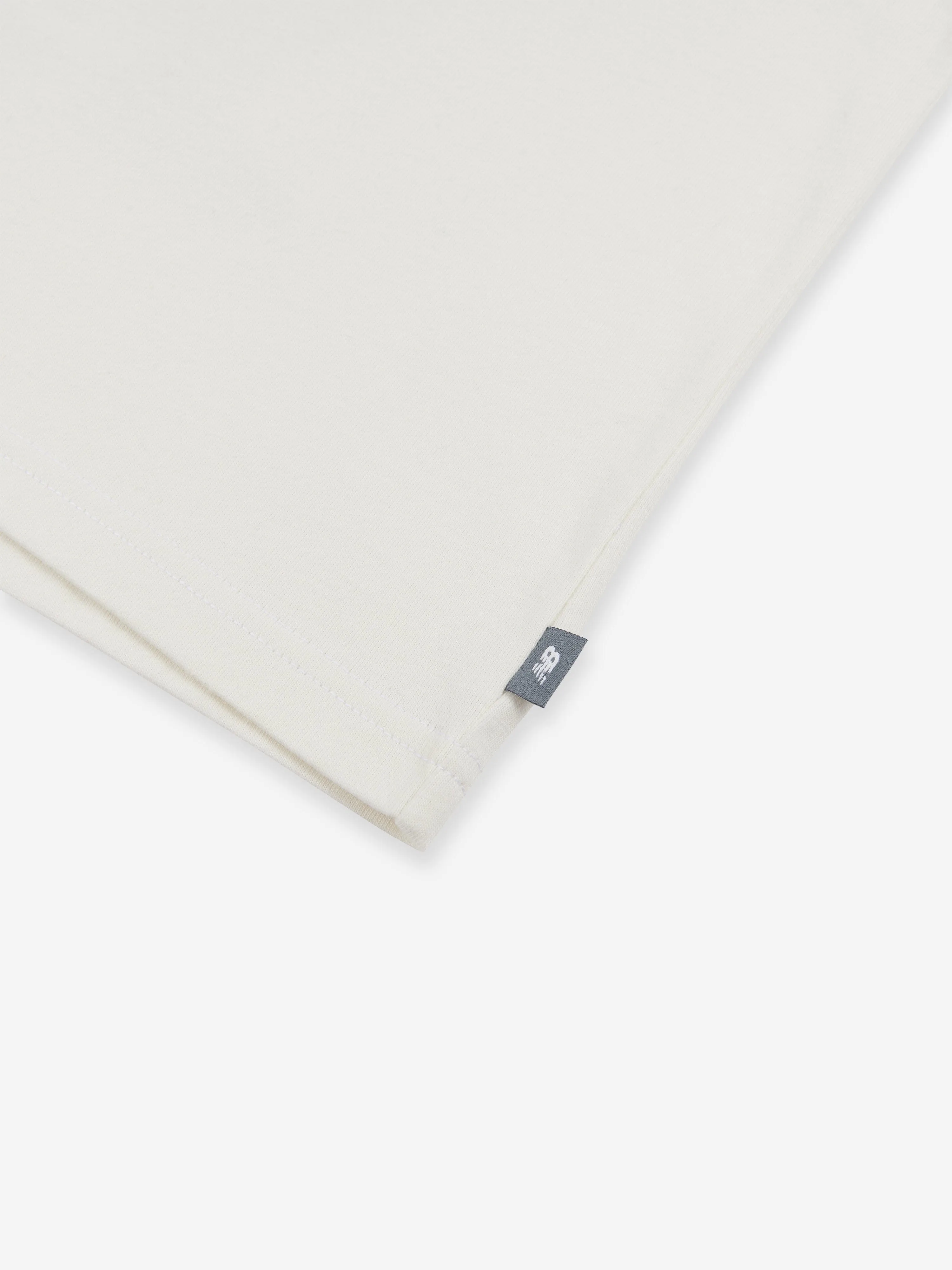 New Balance Boys NB Queue T-Shirt in Ivory