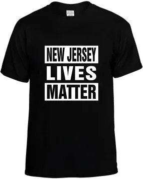 New Jersey Lives Matter Unisex T-Shirt Novelty Graphic Tee Shirt