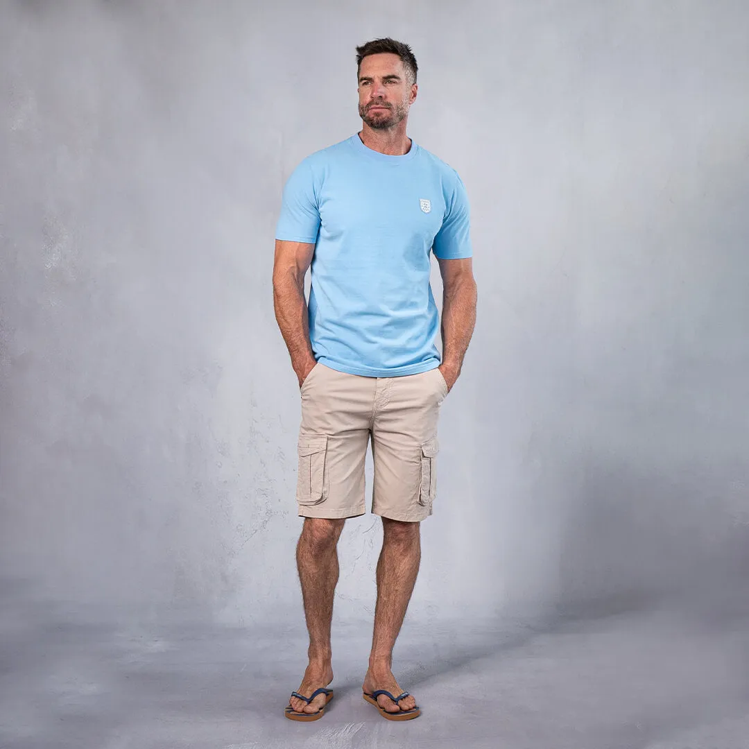 Palm T-Shirt Sky Blue