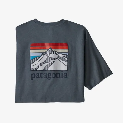 Patagonia Line Logo Ridge Pocket Responsibili-Tee® Men's