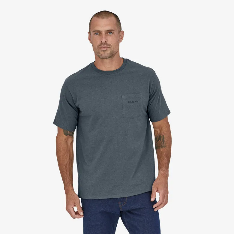 Patagonia Line Logo Ridge Pocket Responsibili-Tee® Men's