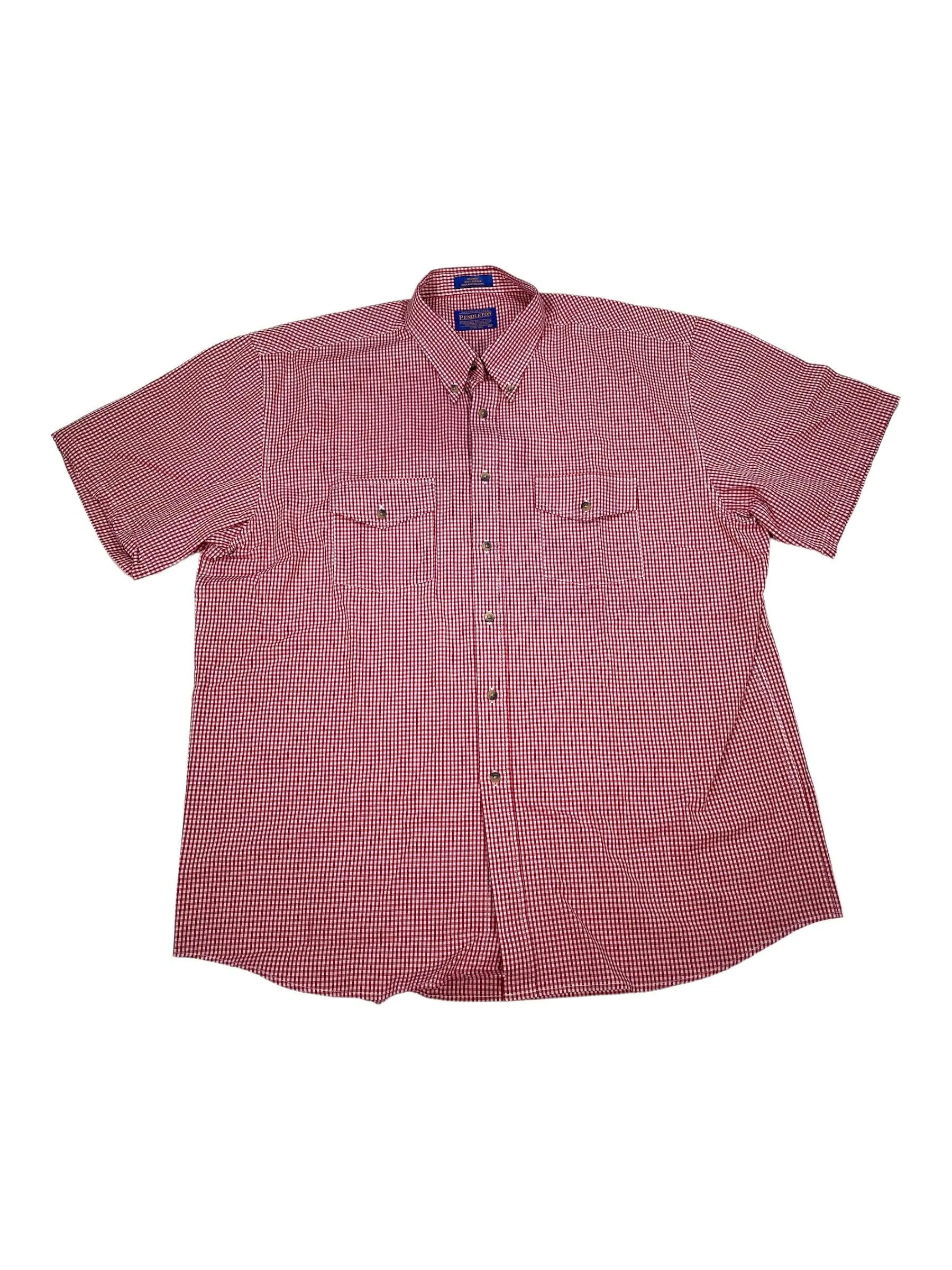 Plaid Short Sleeve Board Shirt