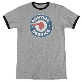 Pontiac Vintage Pontiac Service Ringer Short-Sleeve T-Shirt