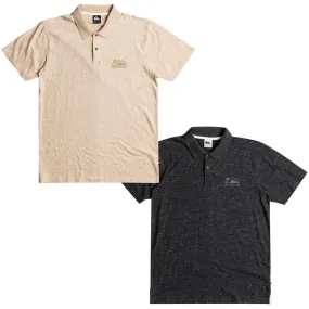Quiksilver Mens Karakin Tech Cotton Polo Shirt Casual Short Sleeve
