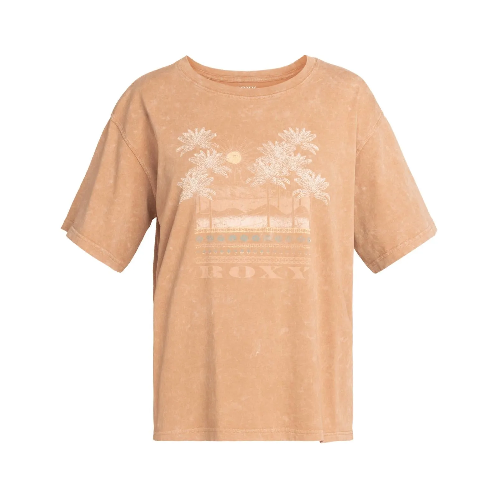 Roxy Womens Moonlight Sunset Short Sleeve T-Shirt