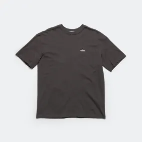 Short Sleeve Qatarat Logo T-Shirt - Dark Grey