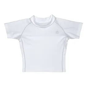 Short Sleeve Rashguard Shirt-White
