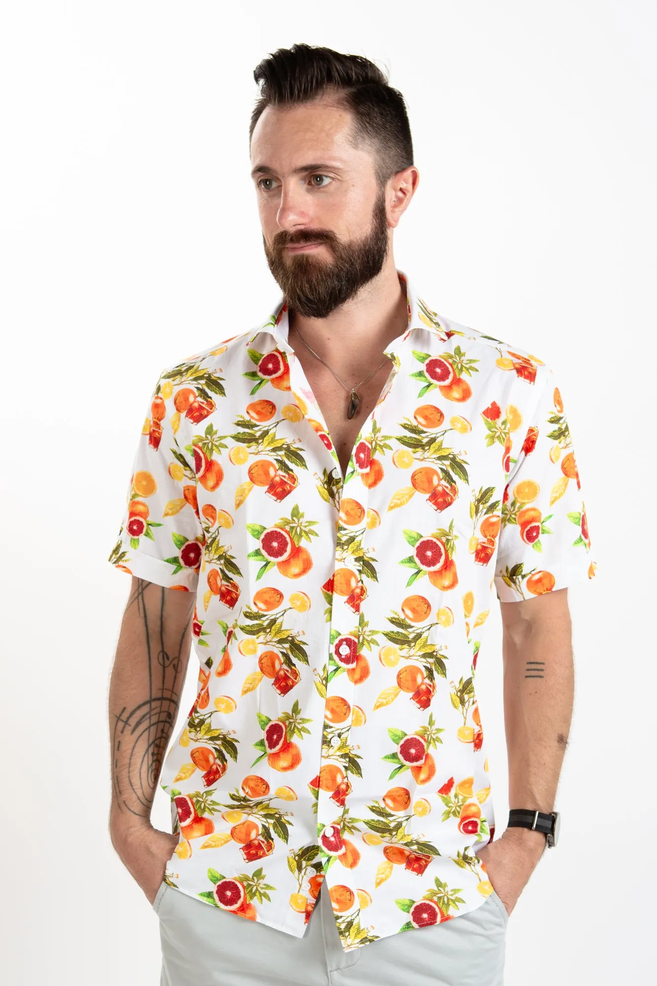 Short Sleeve Shirt - Pomelo