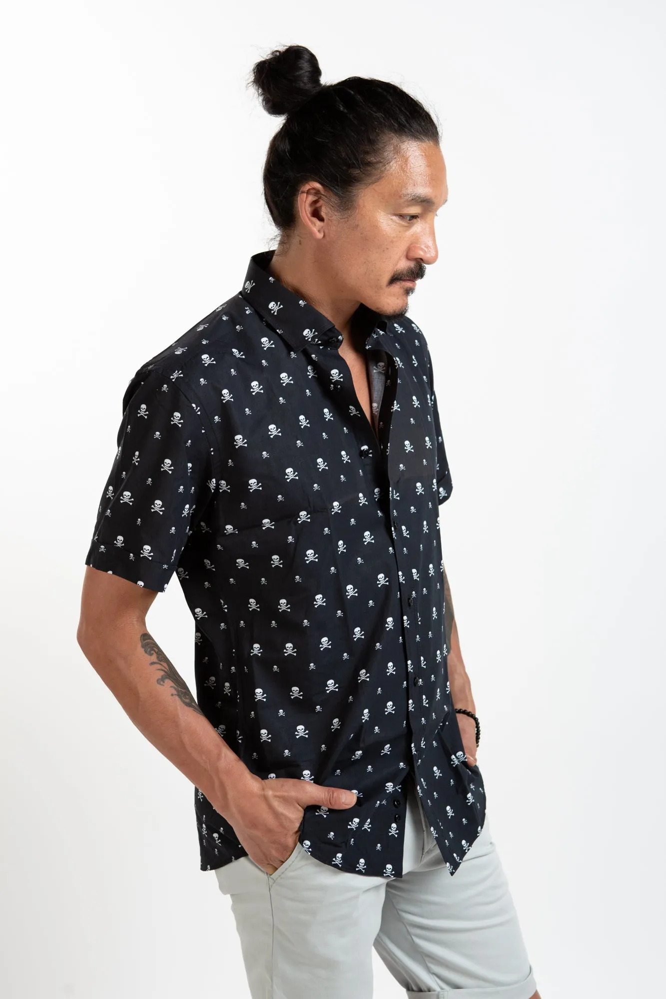 Short Sleeve Shirt - Skull