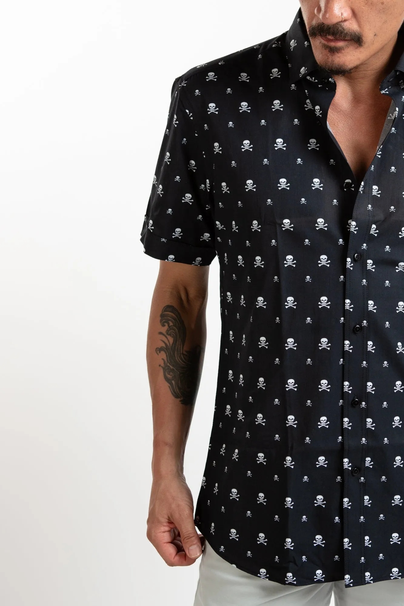 Short Sleeve Shirt - Skull