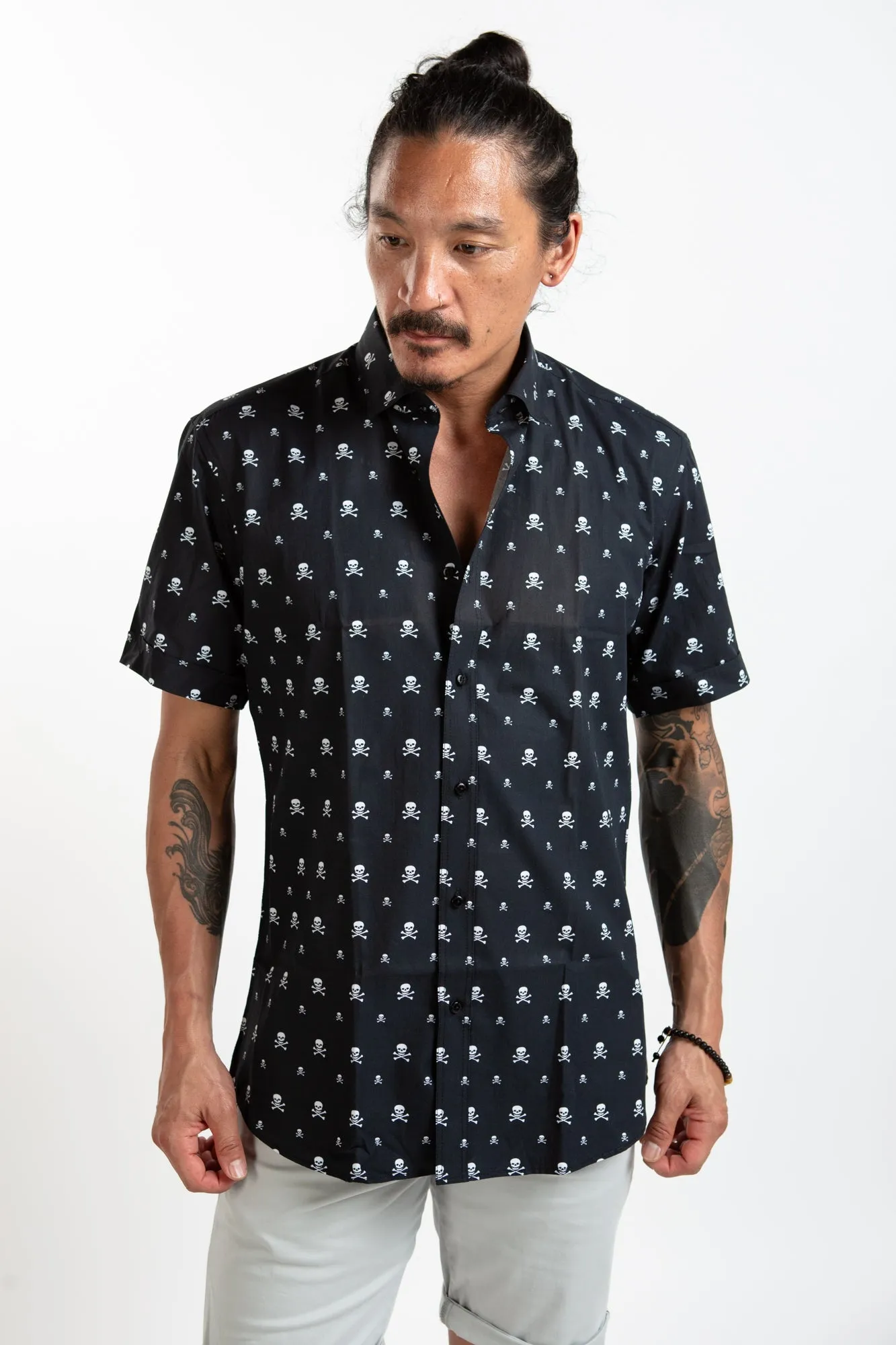 Short Sleeve Shirt - Skull