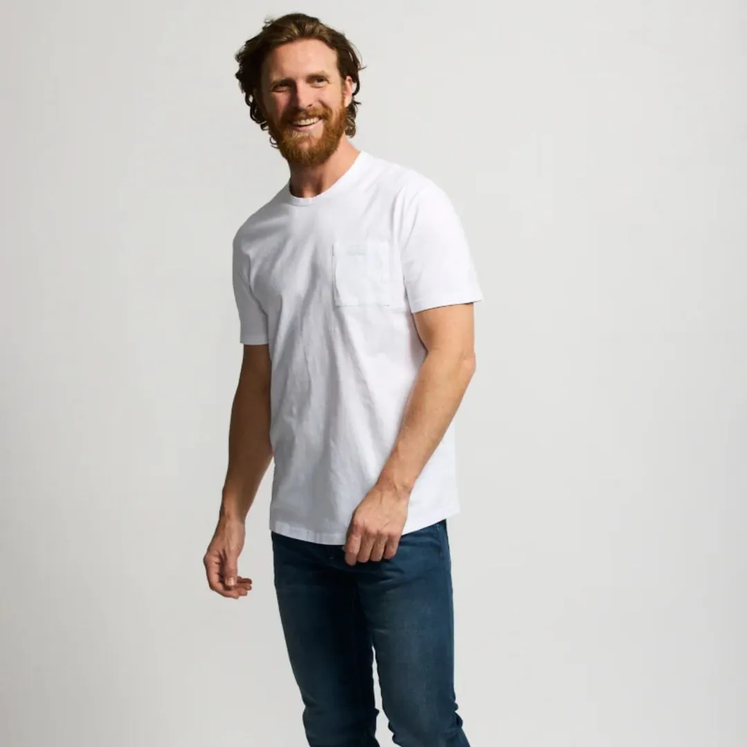 Slub Cotton T-Shirt (White)