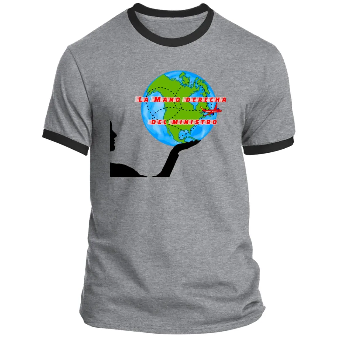 Spanish || Mama's The Great Commission Family Matching Ringer Shirt