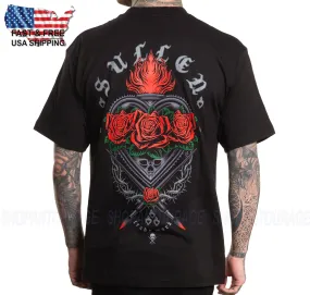 Sullen Art Collective Sacred Roses Standard SCM7214 Short Sleeve Men`s T-shirt