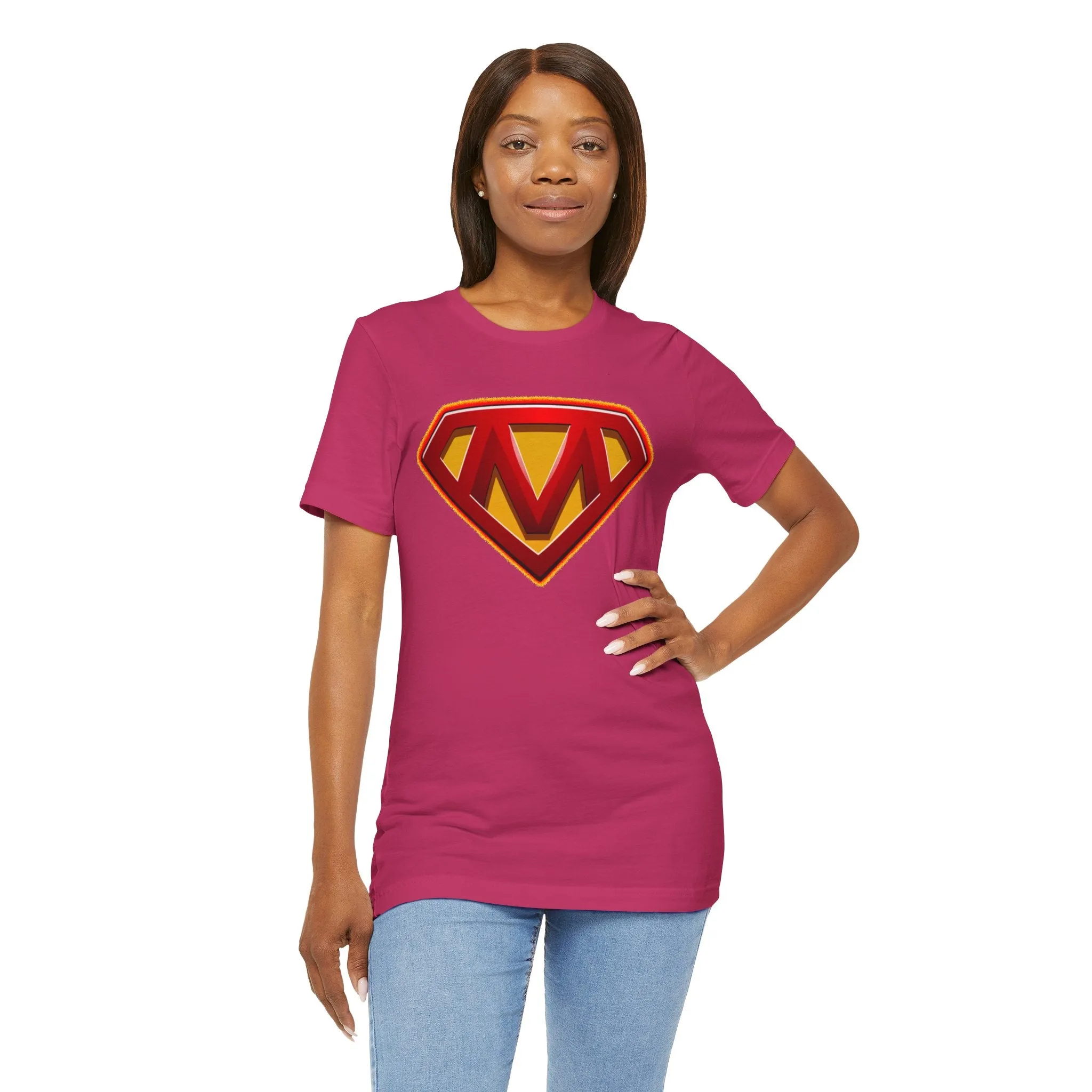 SUPERMOM Mothers Day Jersey Short Sleeve Tee Ver3 in 11 Colors