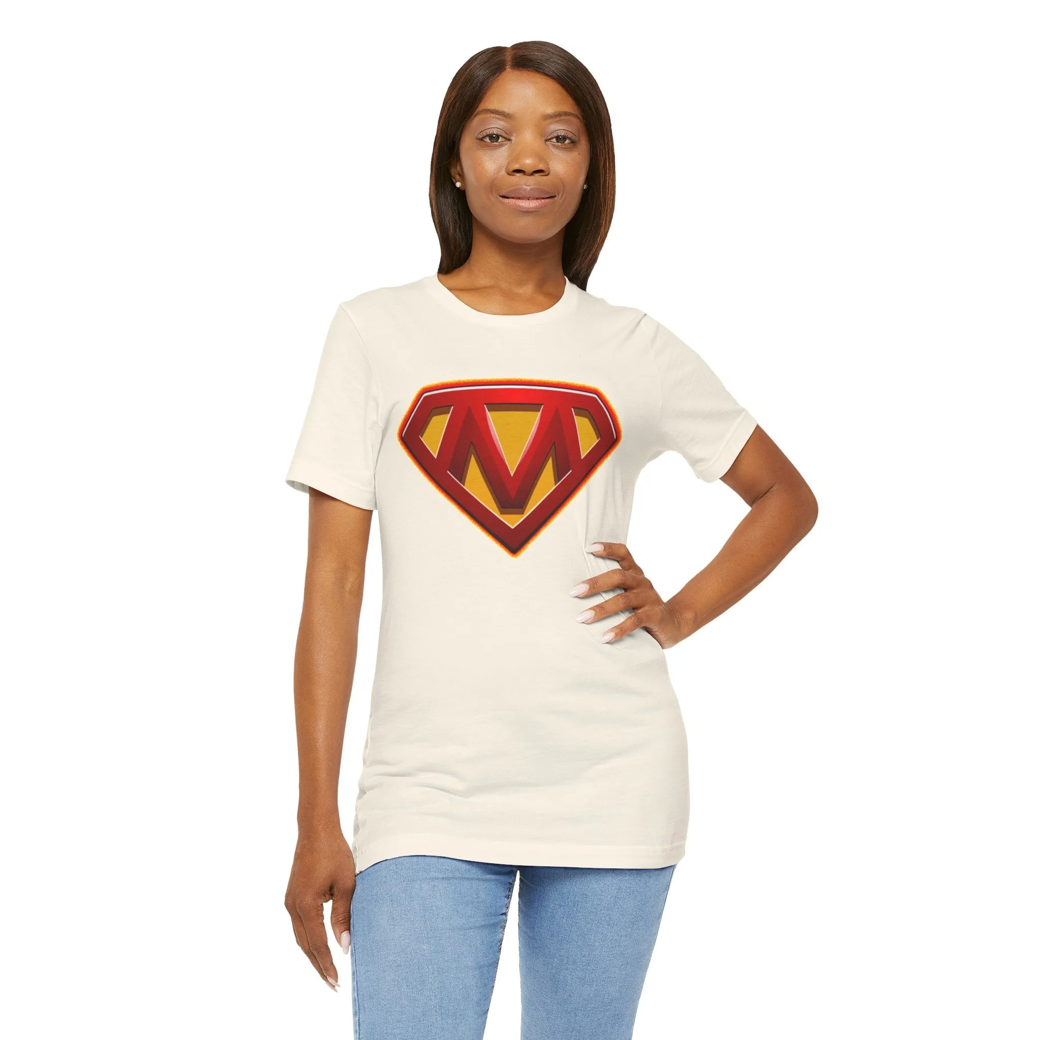 SUPERMOM Mothers Day Jersey Short Sleeve Tee Ver3 in 11 Colors