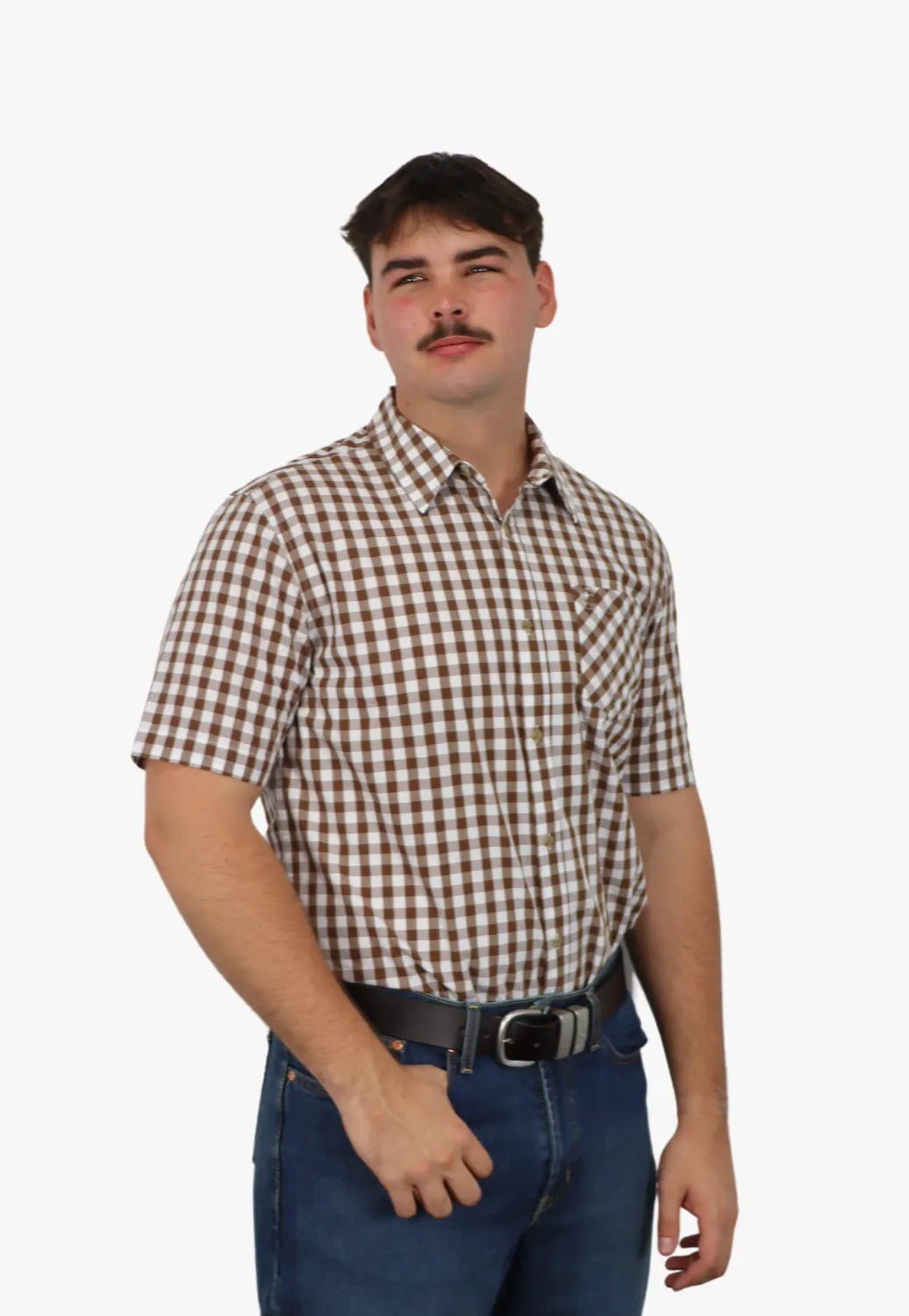 Swanndri Mens Berwick Short Sleeve Shirt