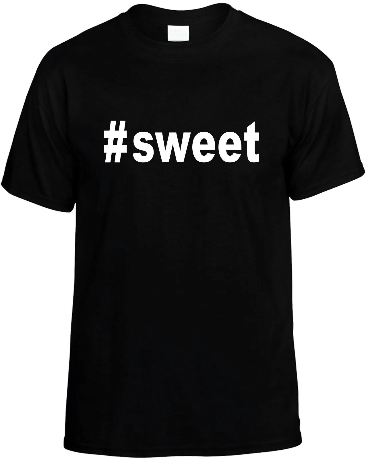 #Sweet Hashtag Candy Lover Unisex T-Shirt Novelty Graphic Tee Shirt