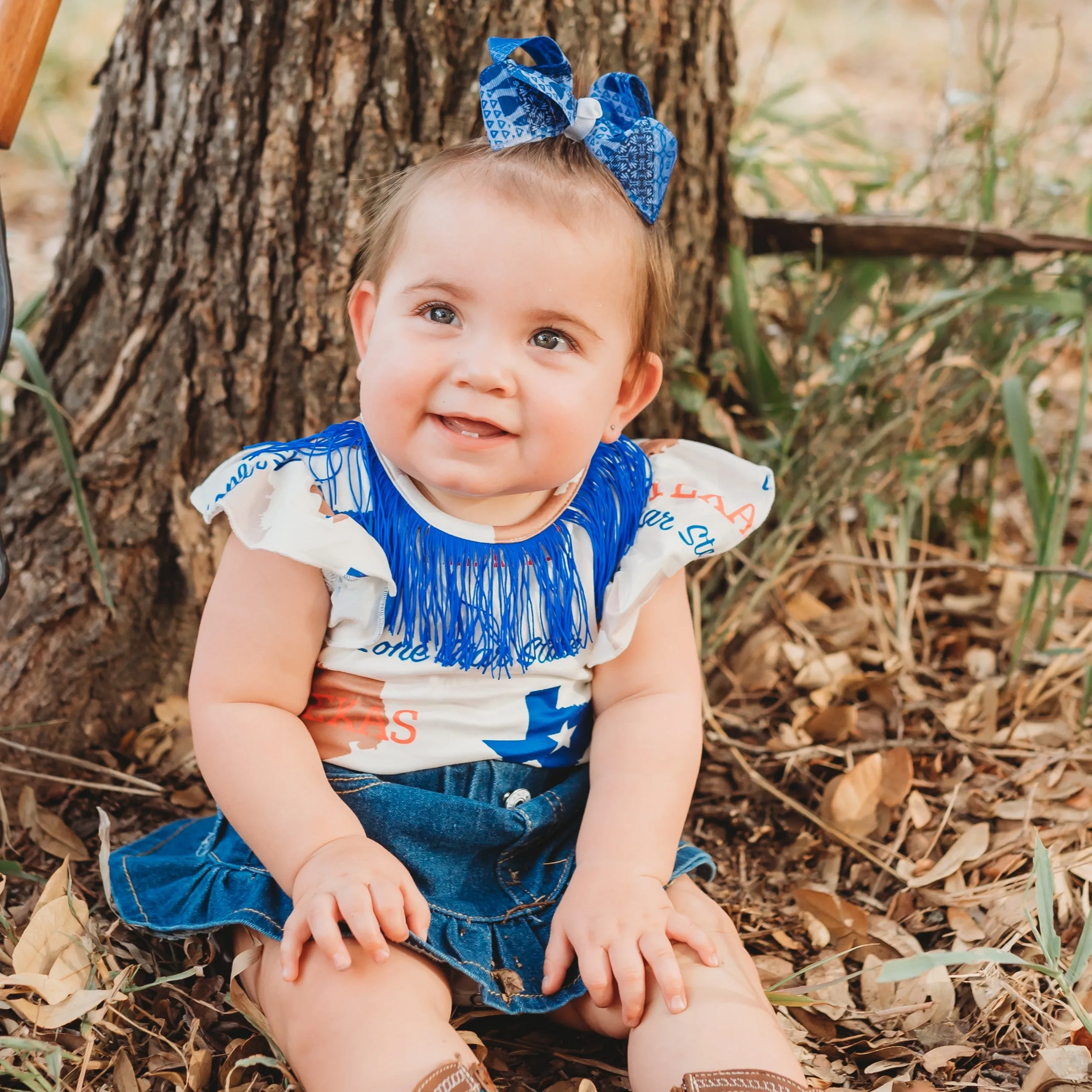 Texas w/t Fringe Onesie Baby (0-18M)