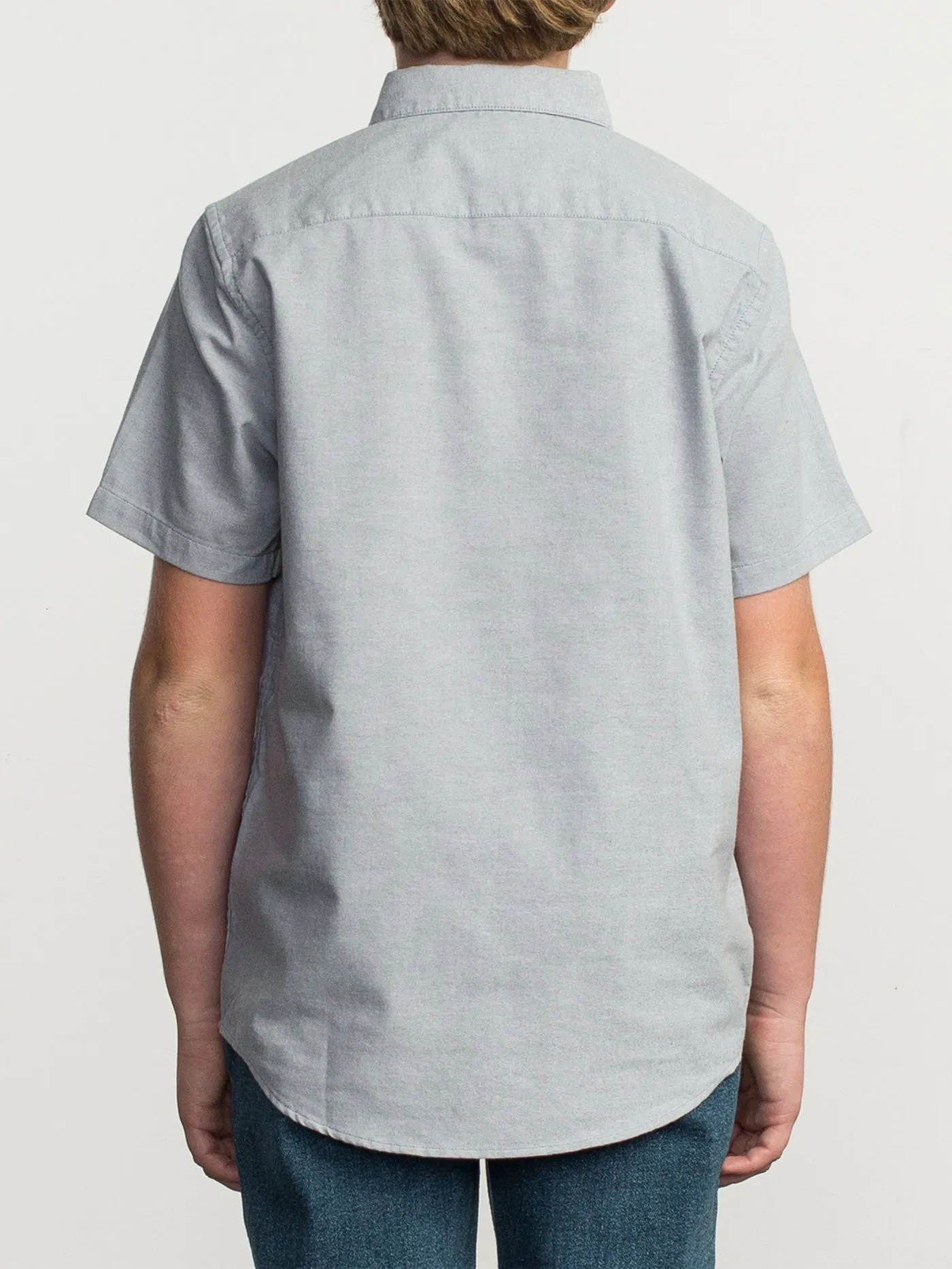 That'll Do Stretch Short Sleeve Buttondown Shirt (Boys 7-14)