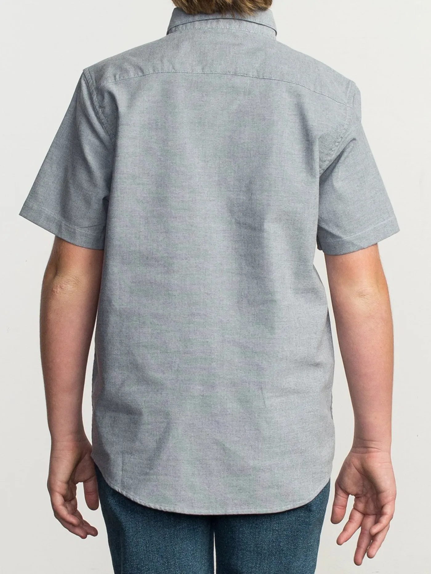 That'll Do Stretch Short Sleeve Buttondown Shirt (Boys 7-14)